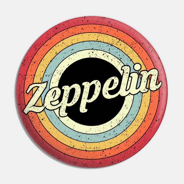 Zeppelin Vintage Pin by Saamdibilquraniart