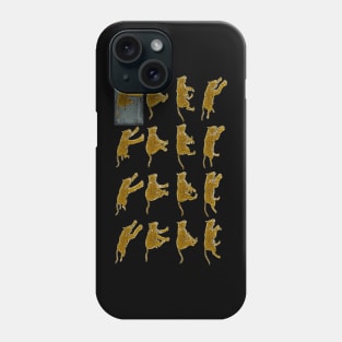 Jaguar animation frames Phone Case