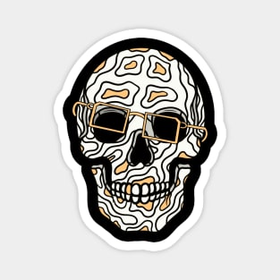 Glasses skull Magnet