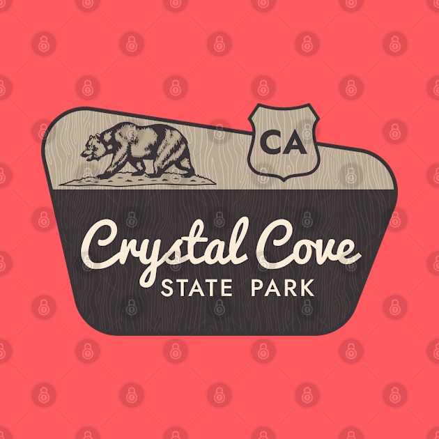 Crystal Cove State Park California Welcome Sign by Go With Tammy