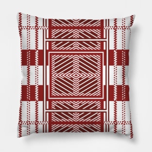 Tartan,plaid pattern Pillow