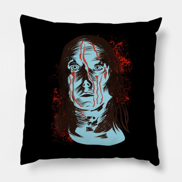 Carrie Pillow by Little Bad Wren 