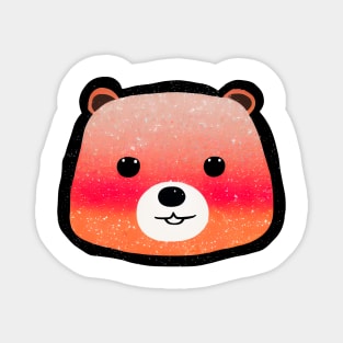 Shiny Glittery Bear Magnet