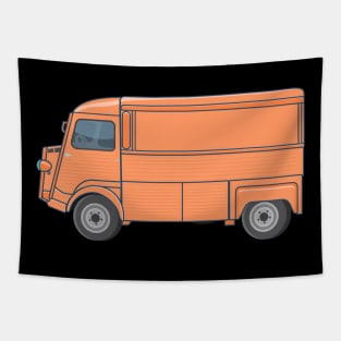 Citroen H Van, Type H, H-Type or HY Illustration Tapestry