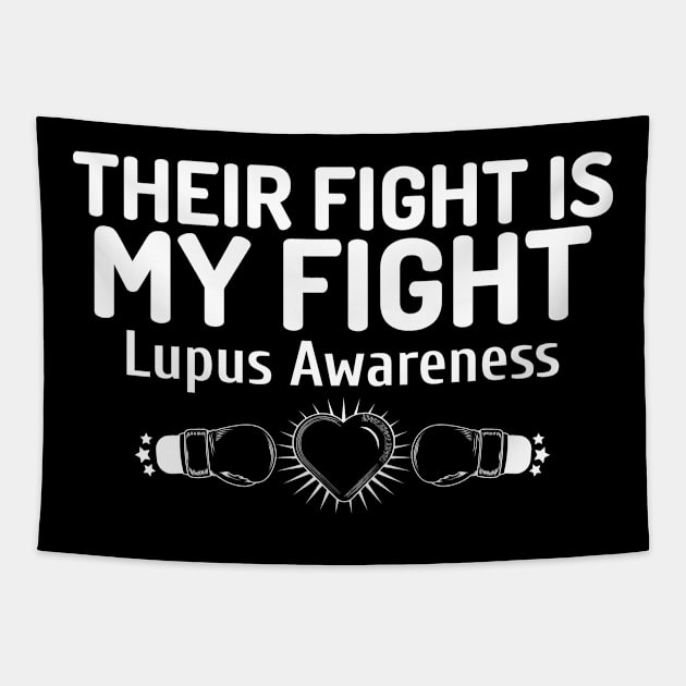 Lupus Awareness Tapestry by Advocacy Tees