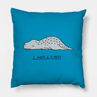 Moody Animals - T-Rex Pillow