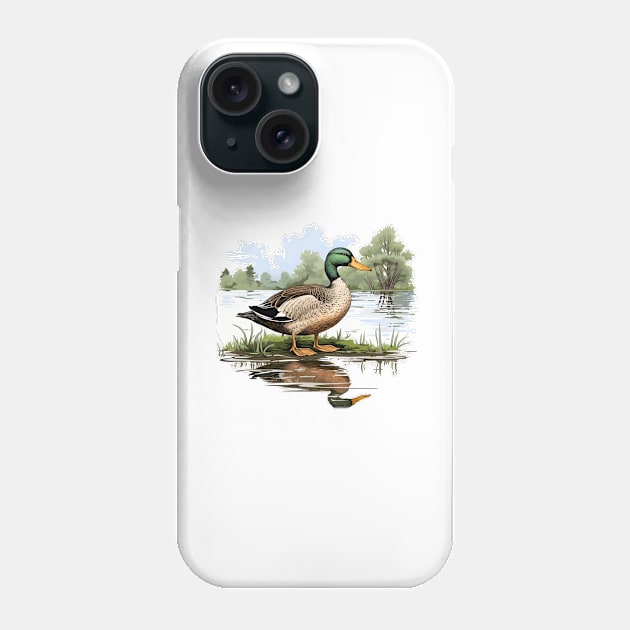 Mallard Phone Case by zooleisurelife