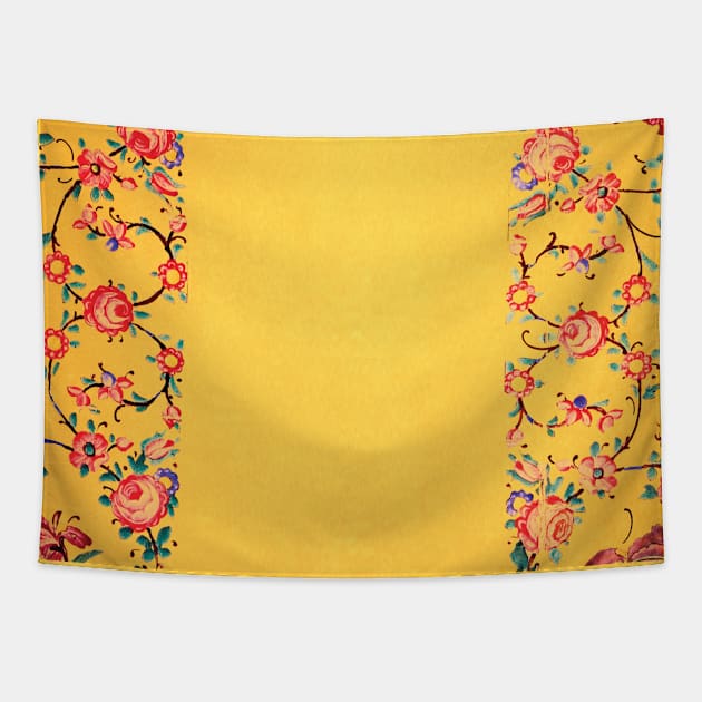 Flower background Tapestry by Modopod