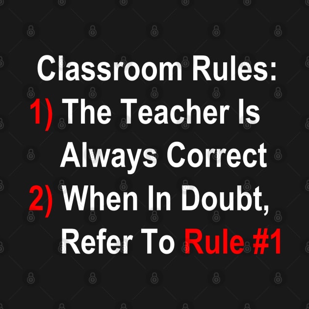 Classroom Rules by GeekNirvana