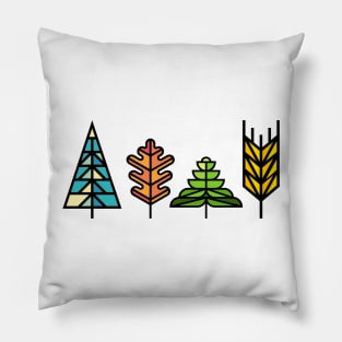 Geometric Trees Pillow