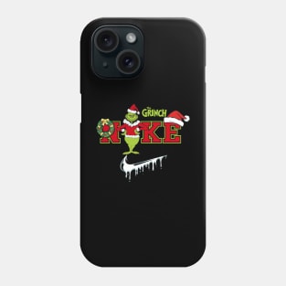 Funny Christmas Grinch Nke Christmas Grinch Snow Phone Case