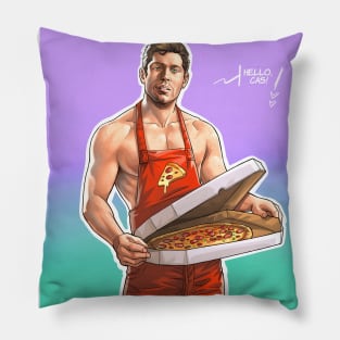 Dean Pizza Man Pillow