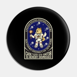 Doge wo helmet / Crypto v. SEC ("CASE IS HEREBY DISMISSED") Pin