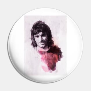 George Best Manchester United Holy Trinity Portrait Pin