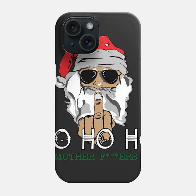 Ho ho ho Phone Case by mephobiadesigns