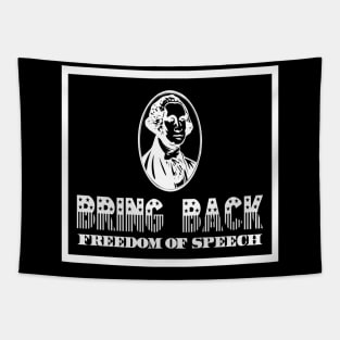 Bring Back Free Speech | Freedom of Speech Design Tapestry