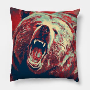 Bear Roar Pop 2 Pillow