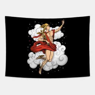 Greek God Hermes Tapestry