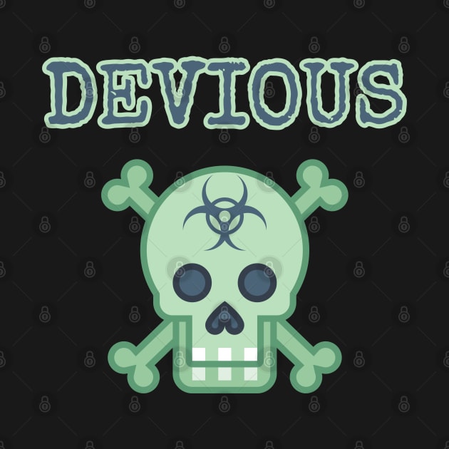 Devious Skull And Crossbones by Muzehack