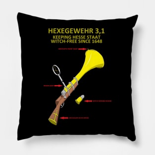 Witch Gun 31mm Pillow