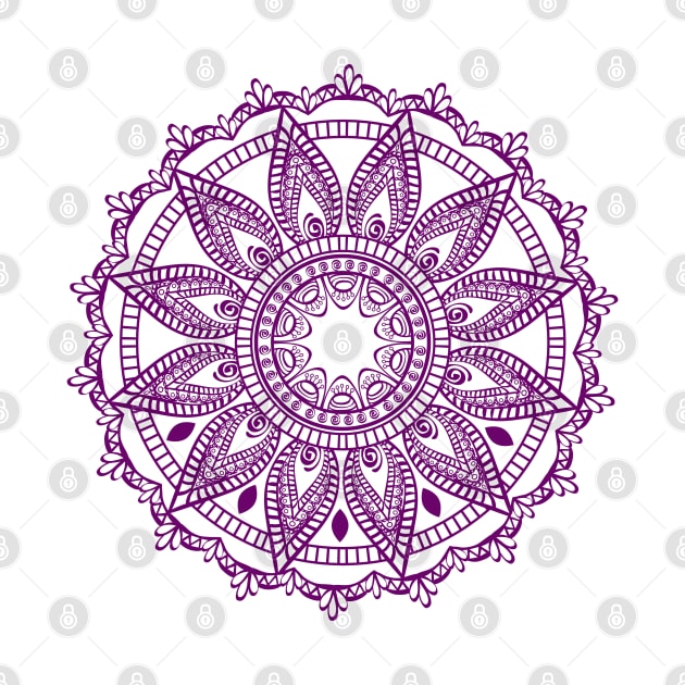 Mandala symbol art by Relaxing Positive Vibe