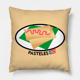Pasteles Puerto Rico Food Boricua Christmas Pillow