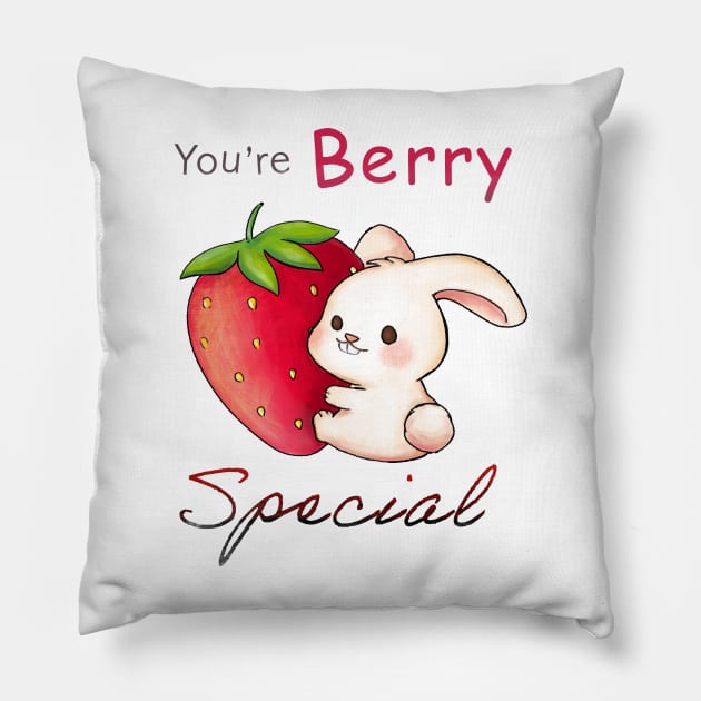 You're Berry Special Pillow by Anicue