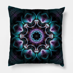 Fractal Mandala Pillow