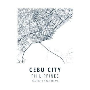 cebu city simple map T-Shirt