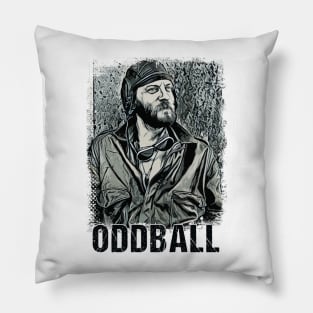 Oddball Vintage Portrait Pillow