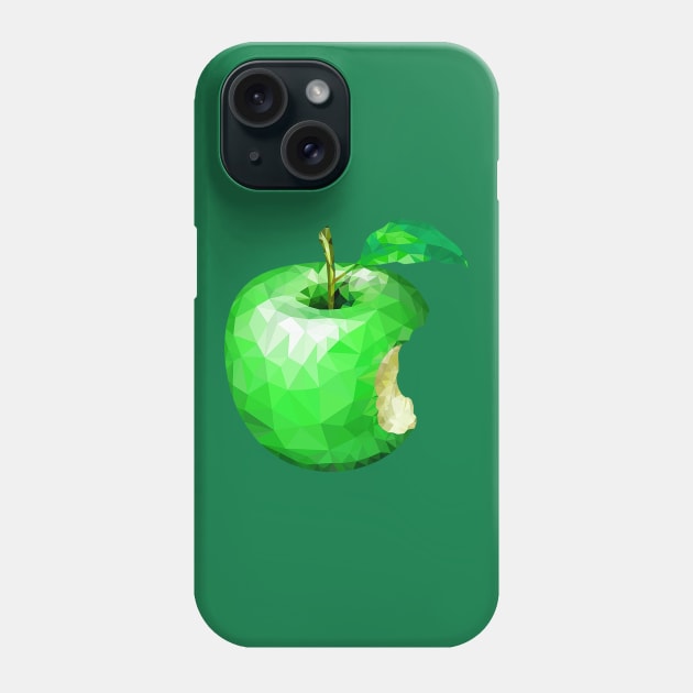 Geometric apple Phone Case by obmik