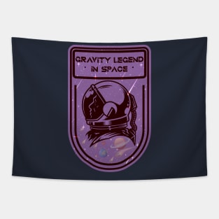 Gravity Legend In Space Tapestry