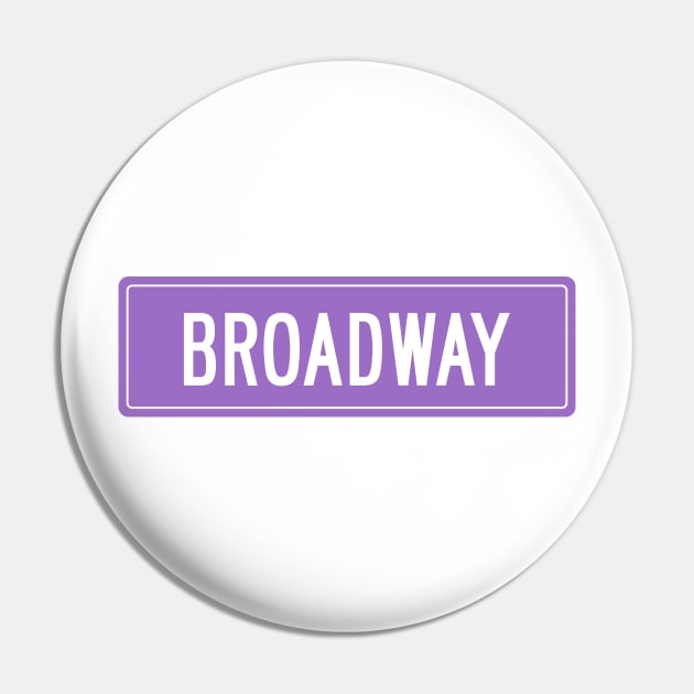 Broadway purple Pin by annacush