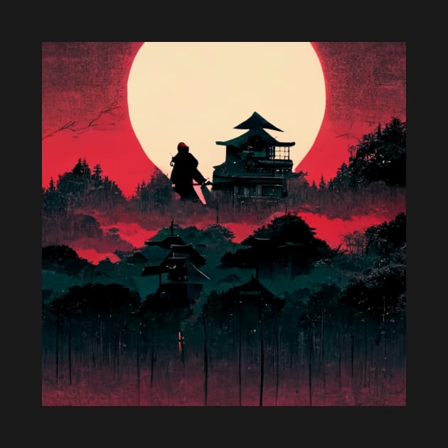 Japanese Samurai House - best selling by bayamba