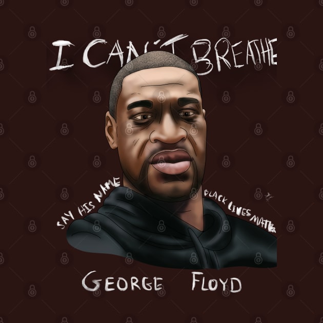 In Loving Memory of George Floyd by Danispolez_illustrations