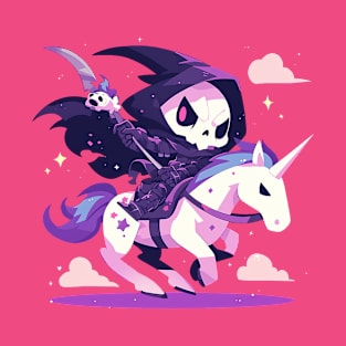 reaper on unicorn T-Shirt