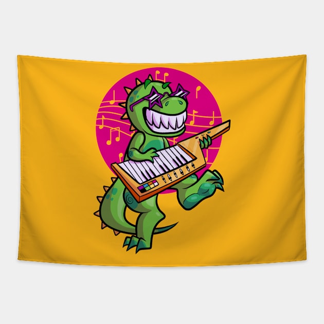 T Rex Logo with music and no studio name Tapestry by MVD Music Studio