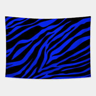 blue zebra Tapestry