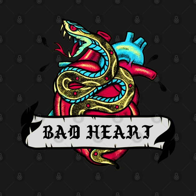 BAD HEART by TJWDraws