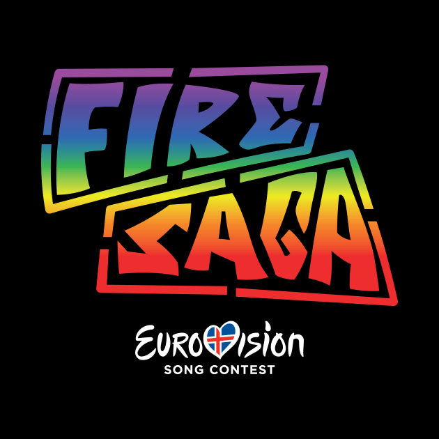 Fire Saga Logo (instrument case version) by GraphicGibbon