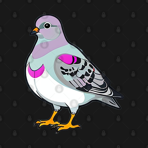 Cute Little Chunky Pigeon by CursedContent