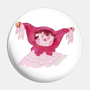 clown girl Pin