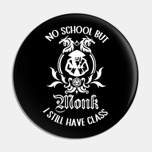 Monk class summer break roleplaying game Pin