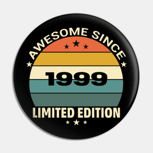 Awesome Since 1999 Pin