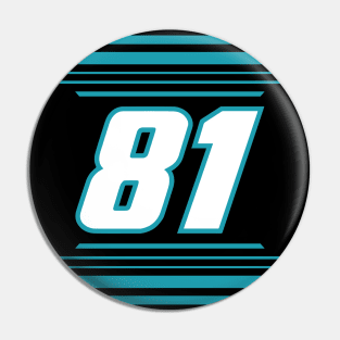 Chandler Smith #81 2024 NASCAR Design Pin