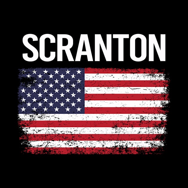 The American Flag Scranton by flaskoverhand