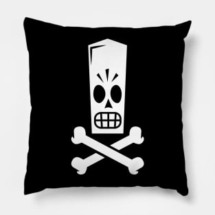 Grim Jolly Roger Pillow