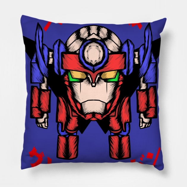 tengen toppa gurren lagann Pillow by Amartwork