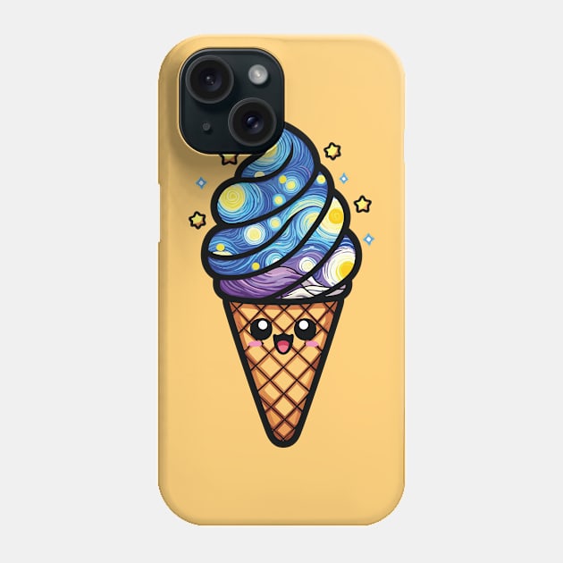 Scoop of Starry Delight Phone Case by SweetLog