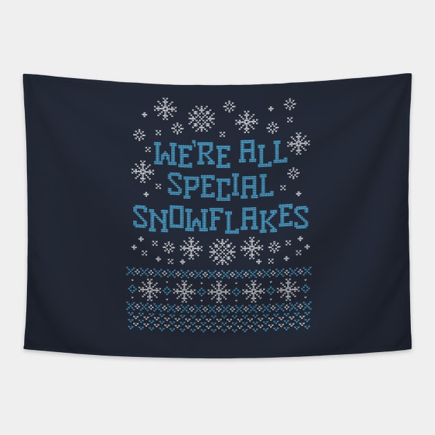 Special Snowflake Tapestry by machmigo